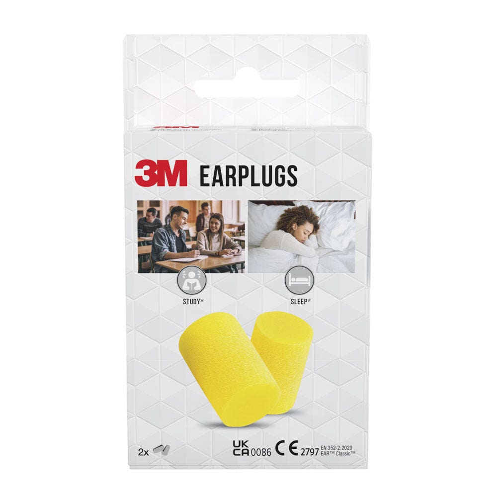 3M Tappi per le orecchie E-A-R™ Classic™ 2 tappi
