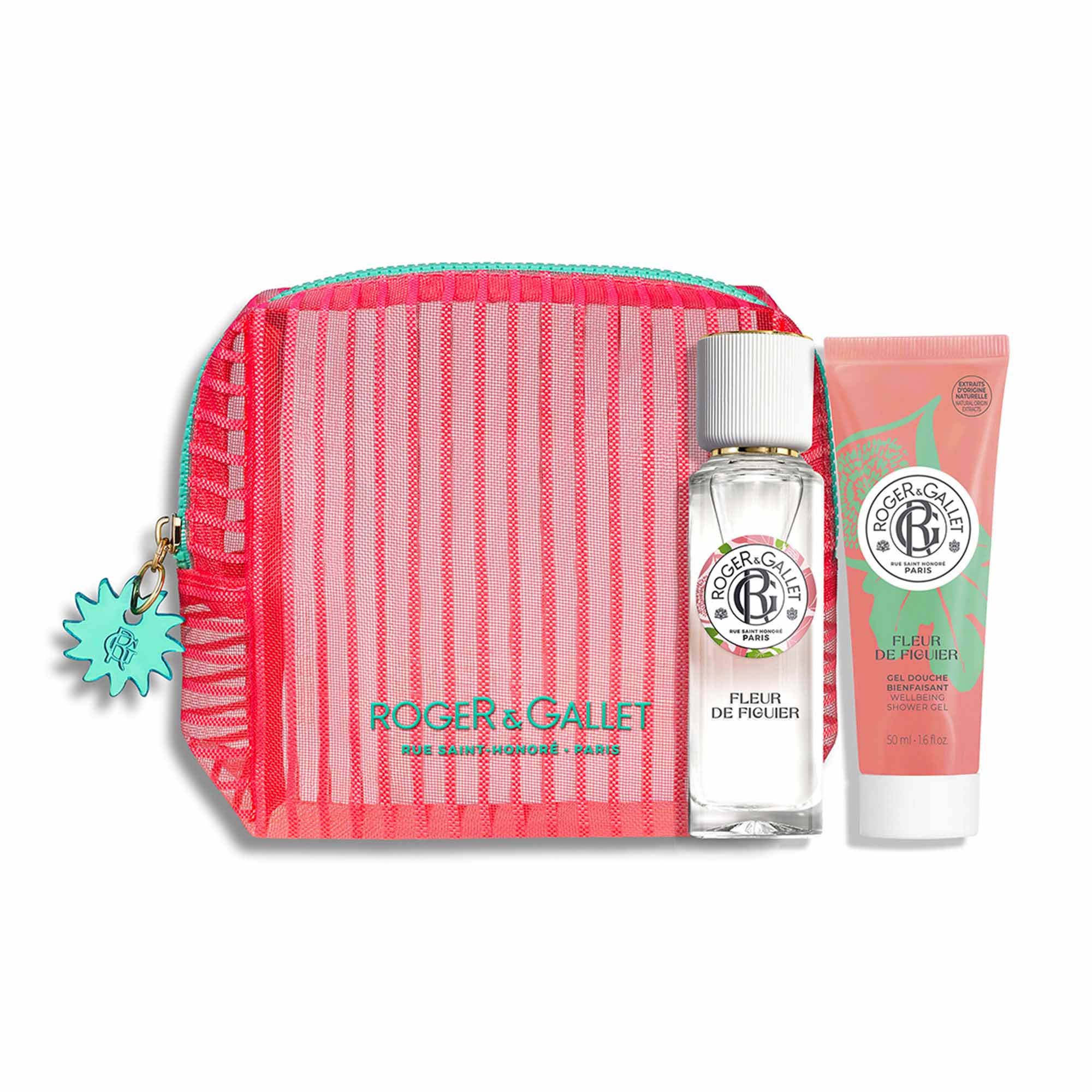 Roger & Gallet Set estivo Fico Fiore Acqua Profumata + Doccia Schiuma 30ml