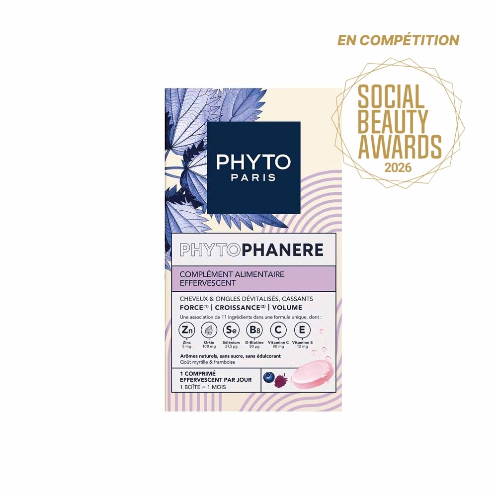 Phyto Paris Phytophanere Capelli e unghie 2 x 15 compresse effervescenti