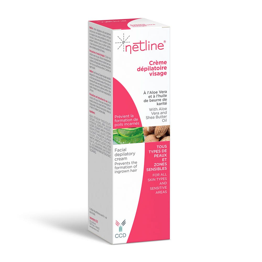 Netline Crema depilatoria viso 75 ml