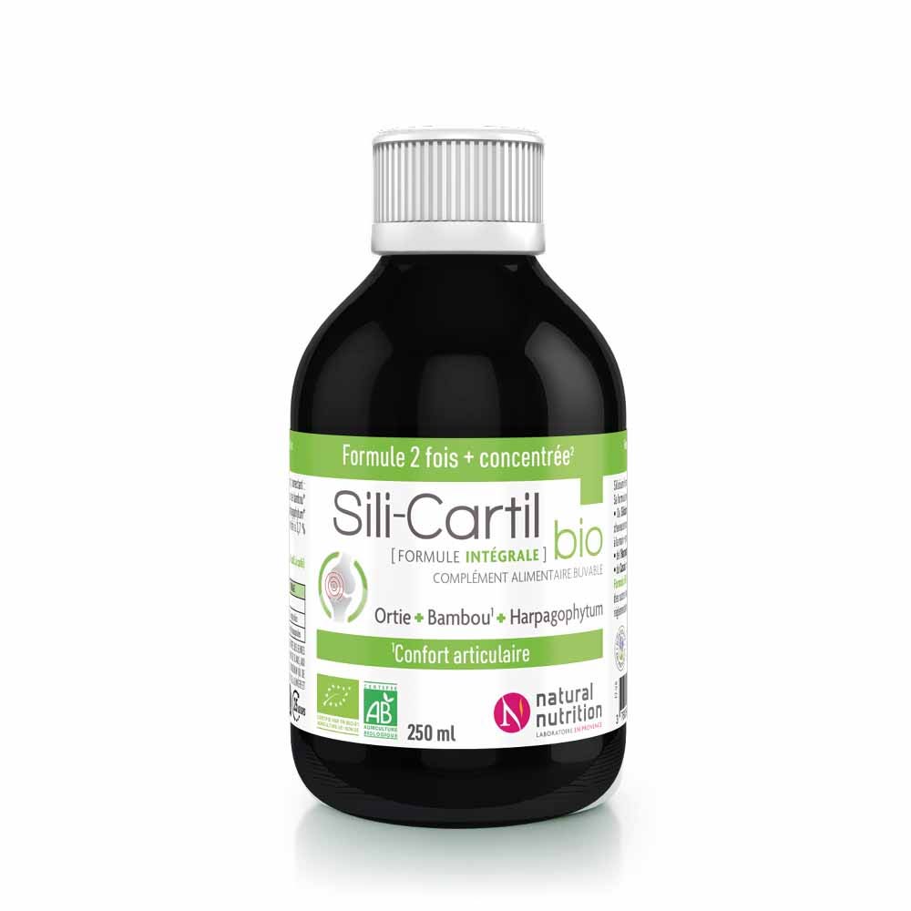 Natural Nutrition Concentrato bevibile bio Silicio-Cartilagine gusto ribes nero 250 ml