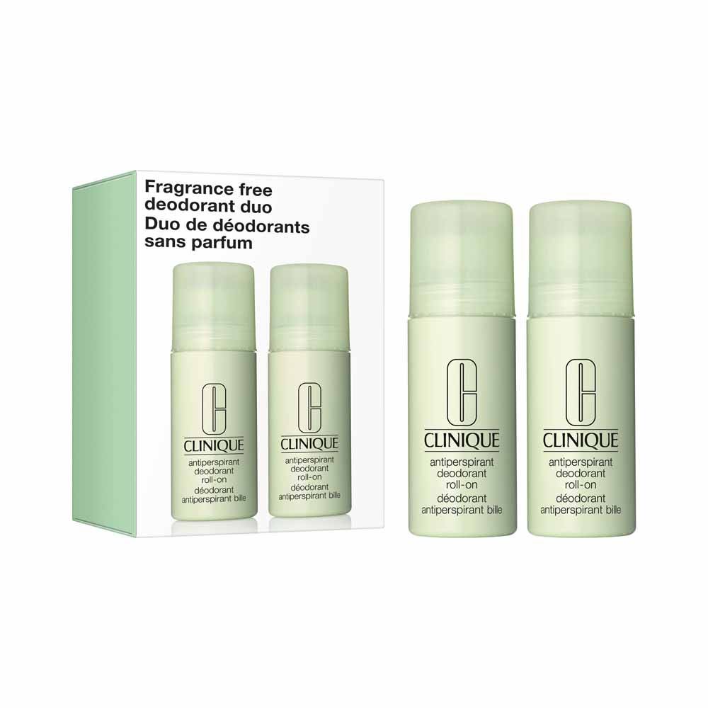 Clinique Deodorante roll-on senza profumo Duo 150 ml