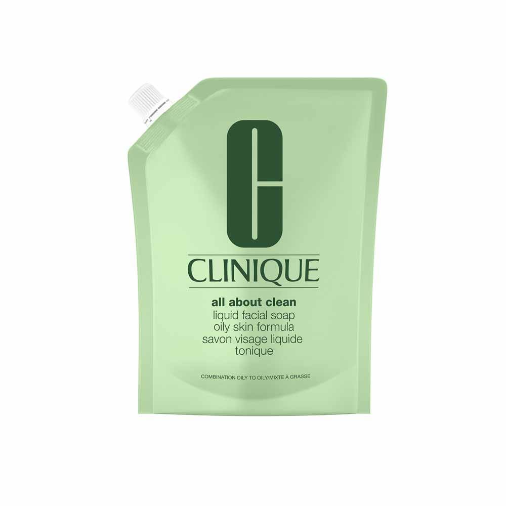 Clinique All About Clean Ricarica ecologica sapone liquido viso delicato per pelli miste e grasse 400 ml