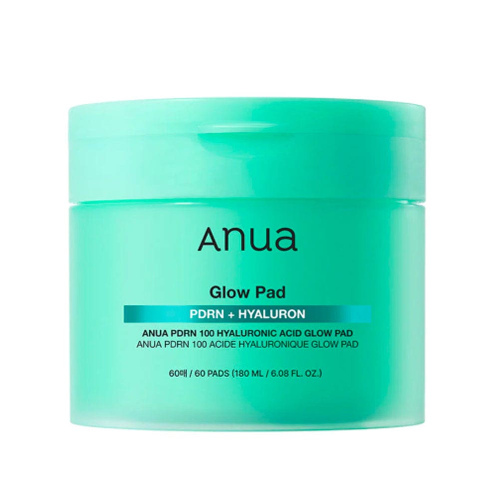 Anua Pdrn 100 Hyaluronic Acid Glow dischi idratanti 60 unità