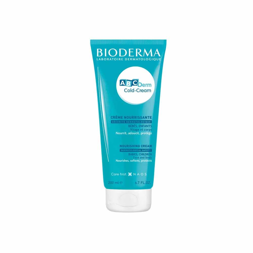 Bioderma Abcderm Cold Cream Crema viso e corpo per bambini 200ml