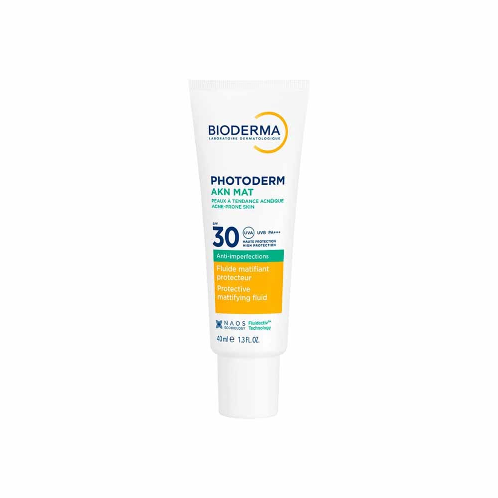 Bioderma Photoderm Fluido correttore opacizzante anti-imperfezioni Spf30 AKN Mat Pelle a tendenza acneica 40ml