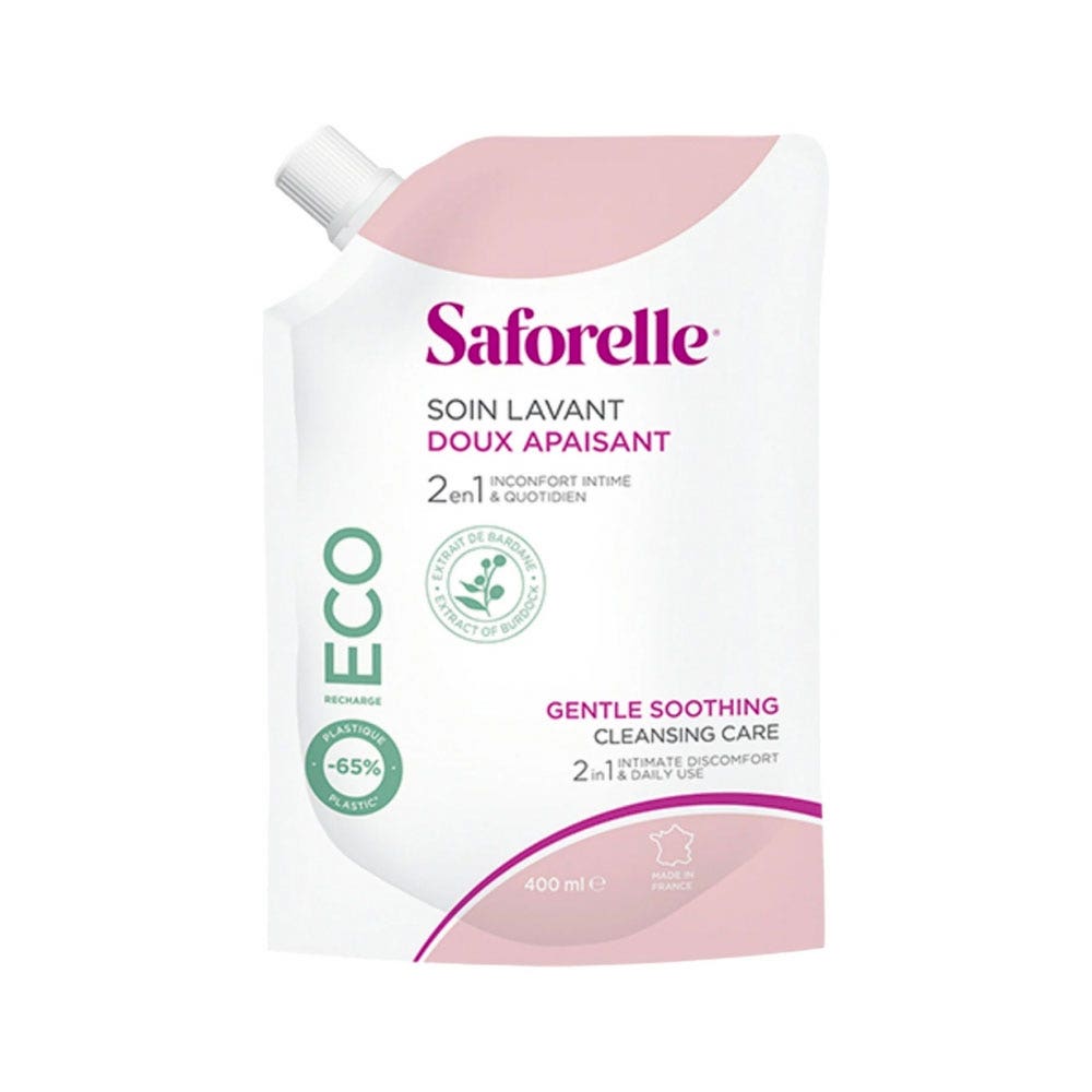 Saforelle Eco-ricarica Trattamento detergente delicato 400 ml