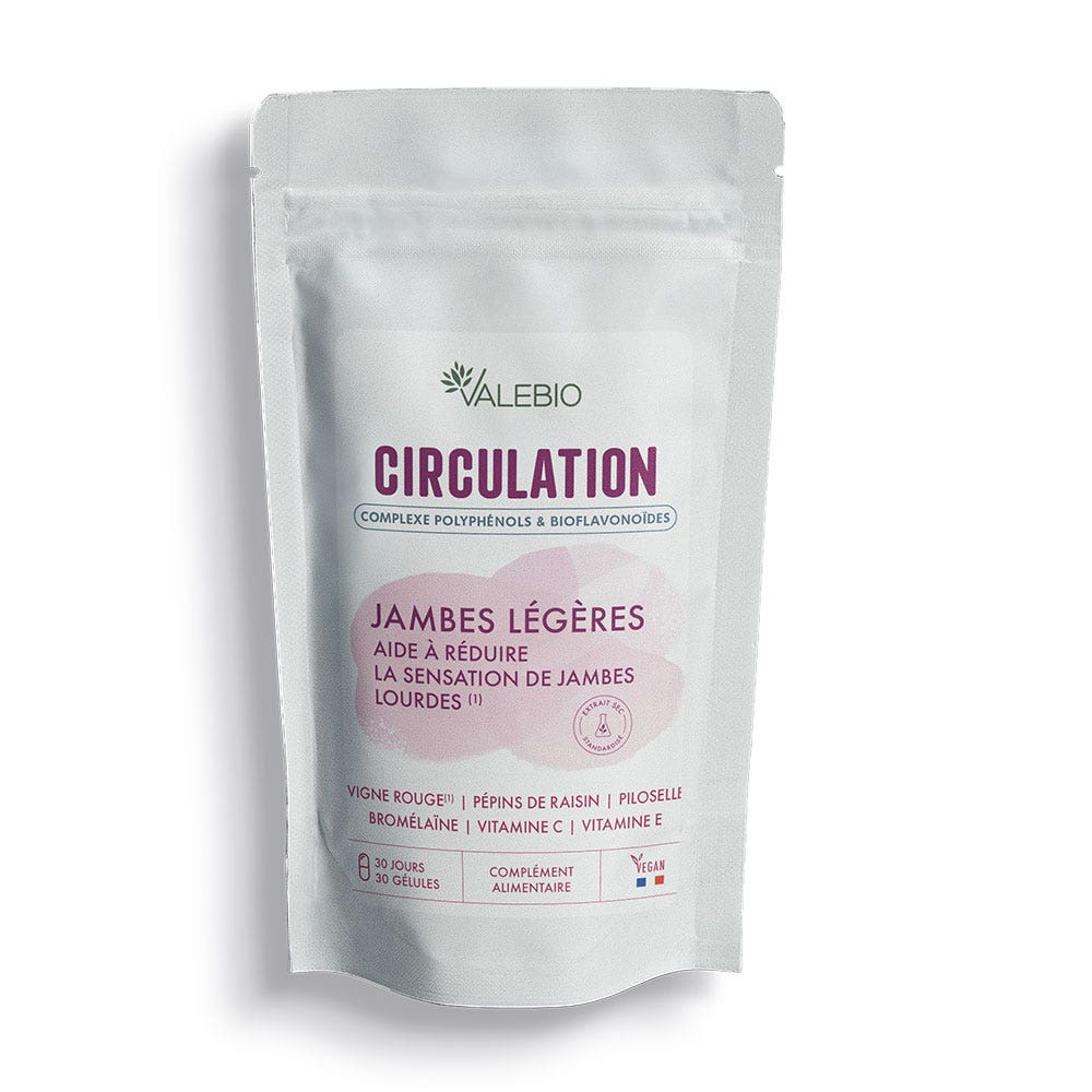 Valebio Circulazione bustine da 30 capsule