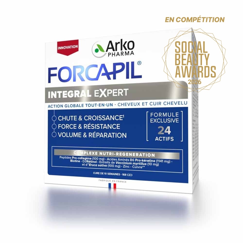Arkopharma Forcapil Integral Expert per caduta, crescita, forza e riparazione dei capelli 168 capsule