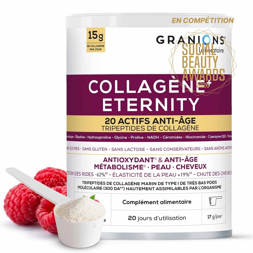 Granions Collagene Eternity gusto lampone 343 g