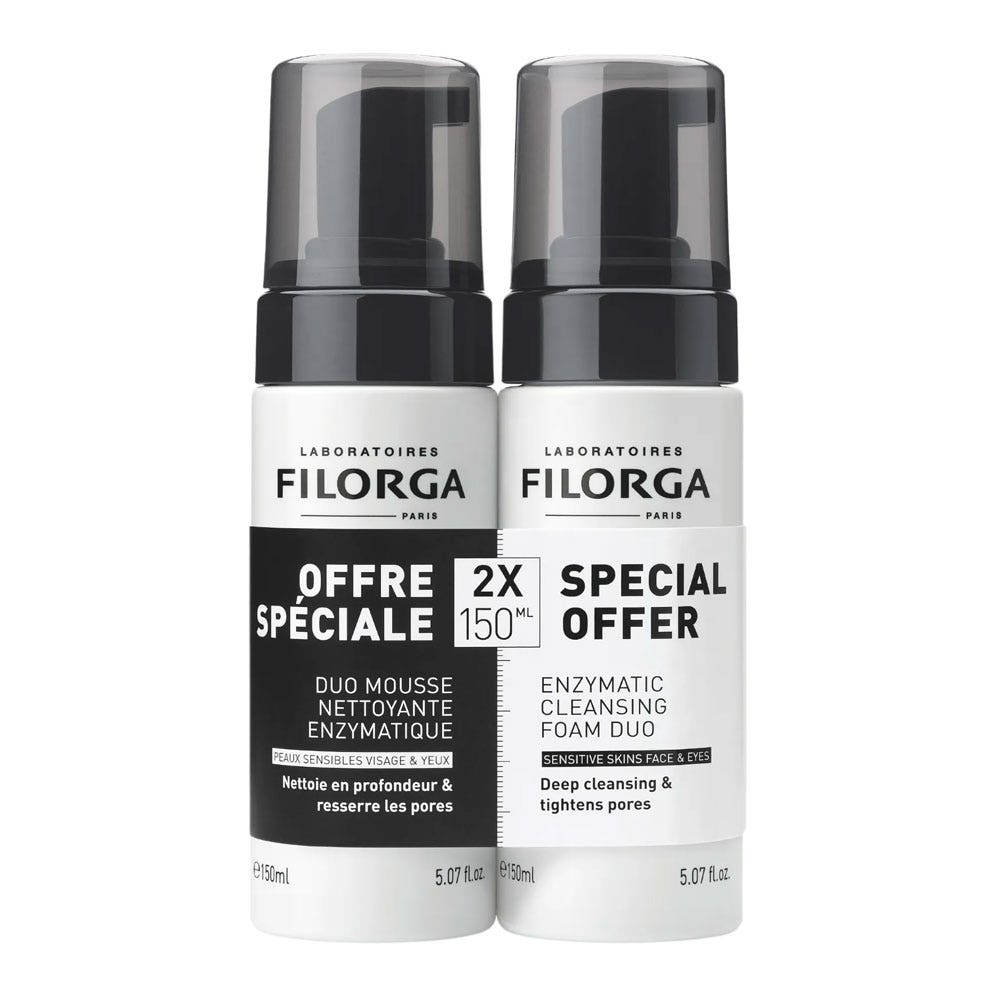 Filorga Skin-Prep Duo schiuma detergente 2x150ml