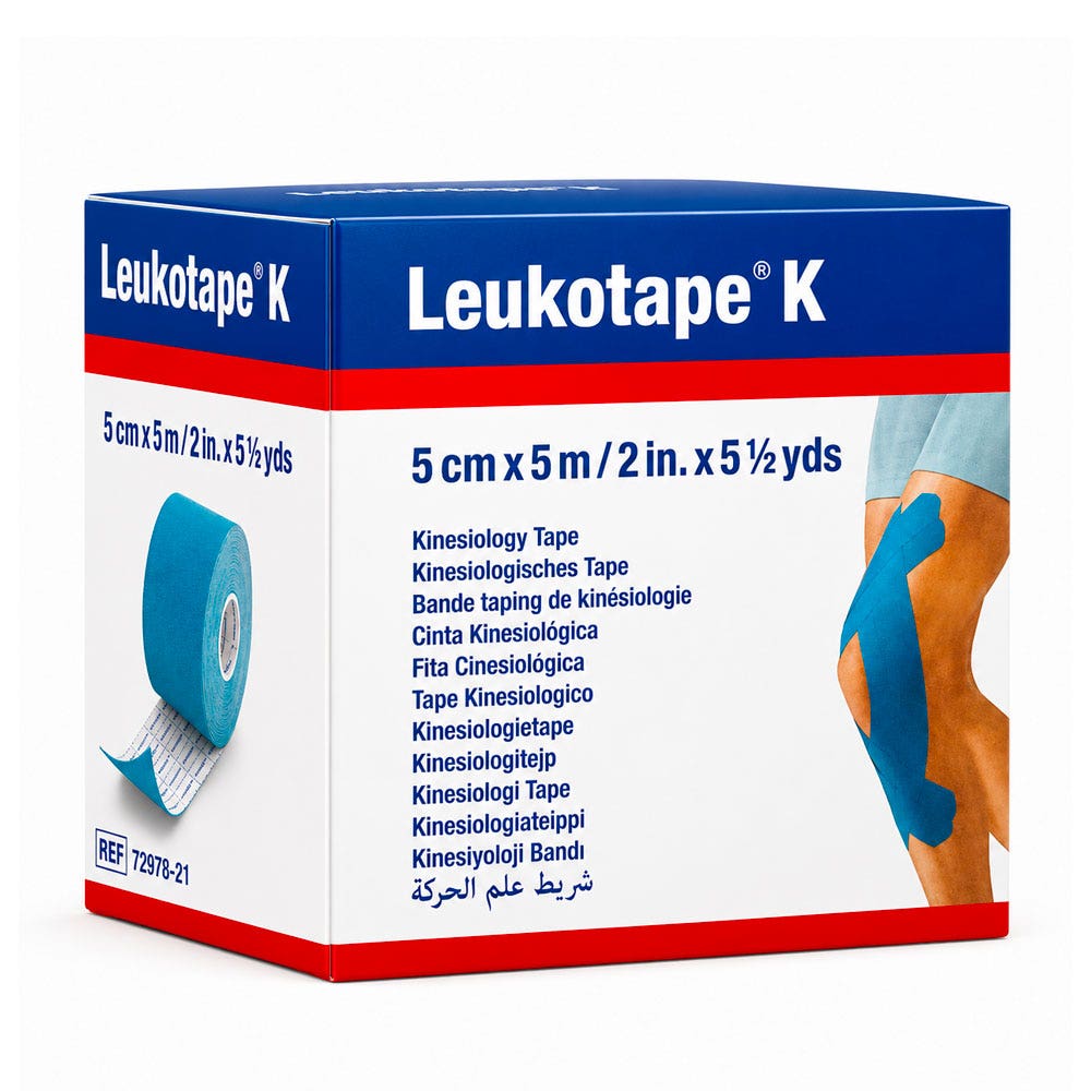 Actimove Leukotape® Benda adesiva elastica 5 m x 5 cm bleu cielo 1 unità