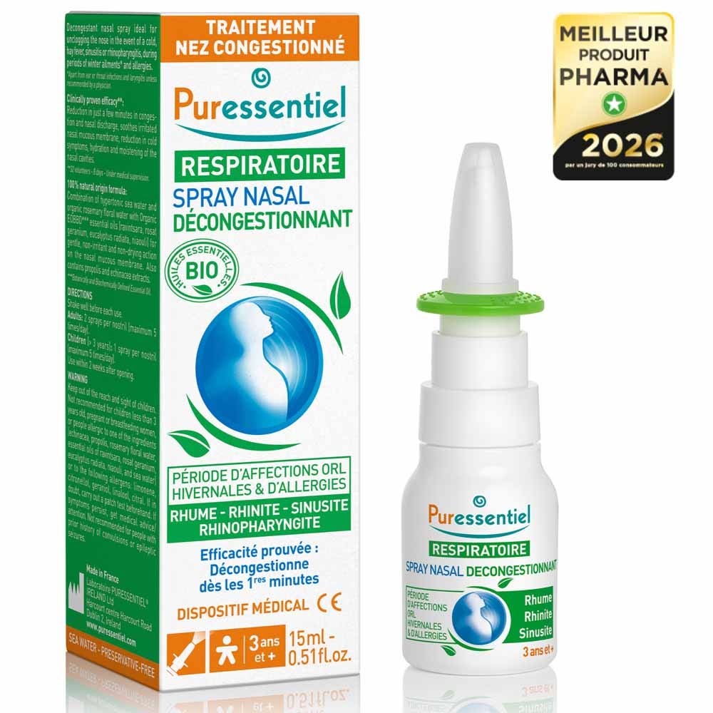 Puressentiel Respirazione Spray nasale decongestionante 15ml