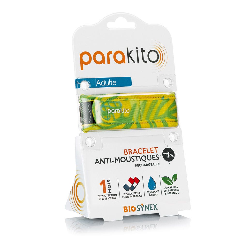 Para Kito Adulto Bracciale naturale Repellente per zanzare Collezione Sport