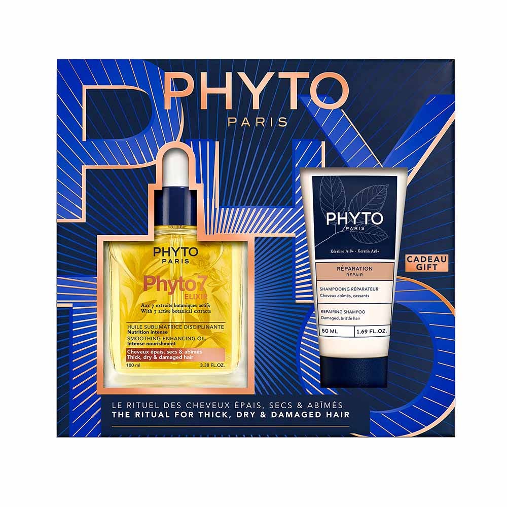 Phyto Paris Phyto7 Cofanetto Elixir Intense + Shampooing