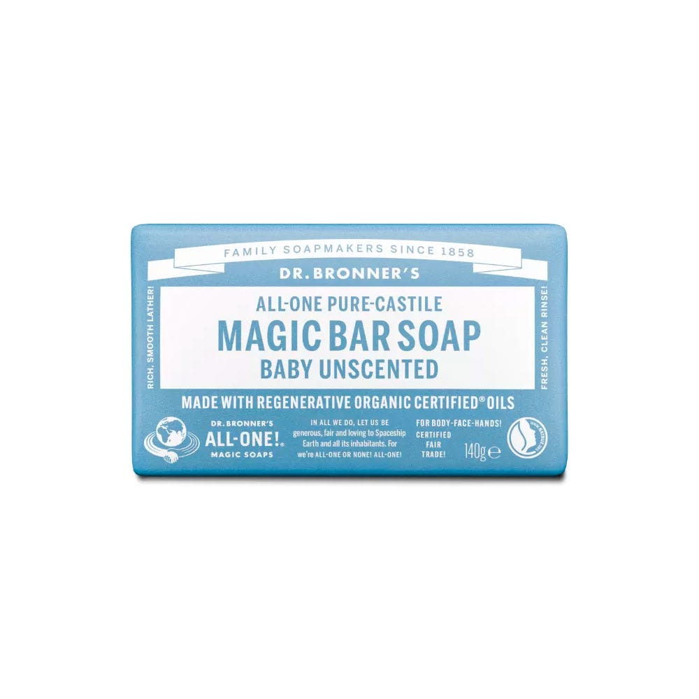 Dr Bronner'S Barra magica sapone 140 g