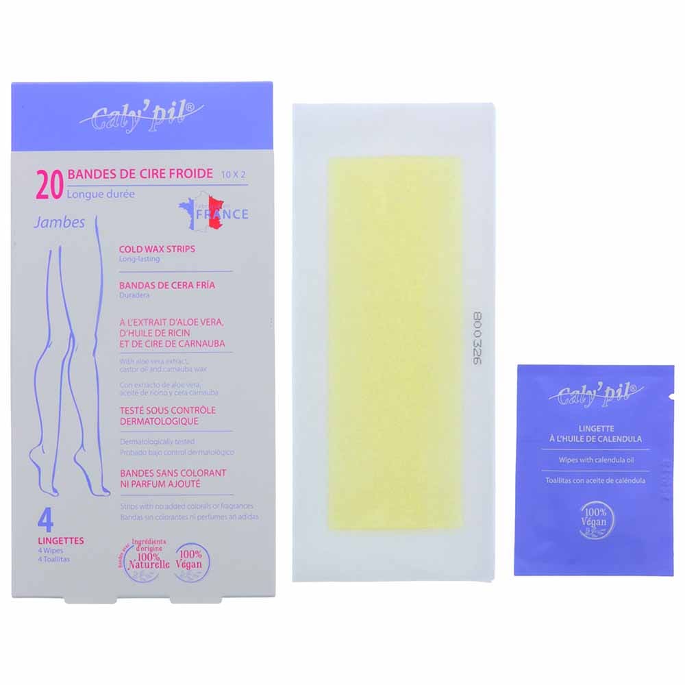 Estipharm Strisce di cera fredda all'aloe vera 20 unità