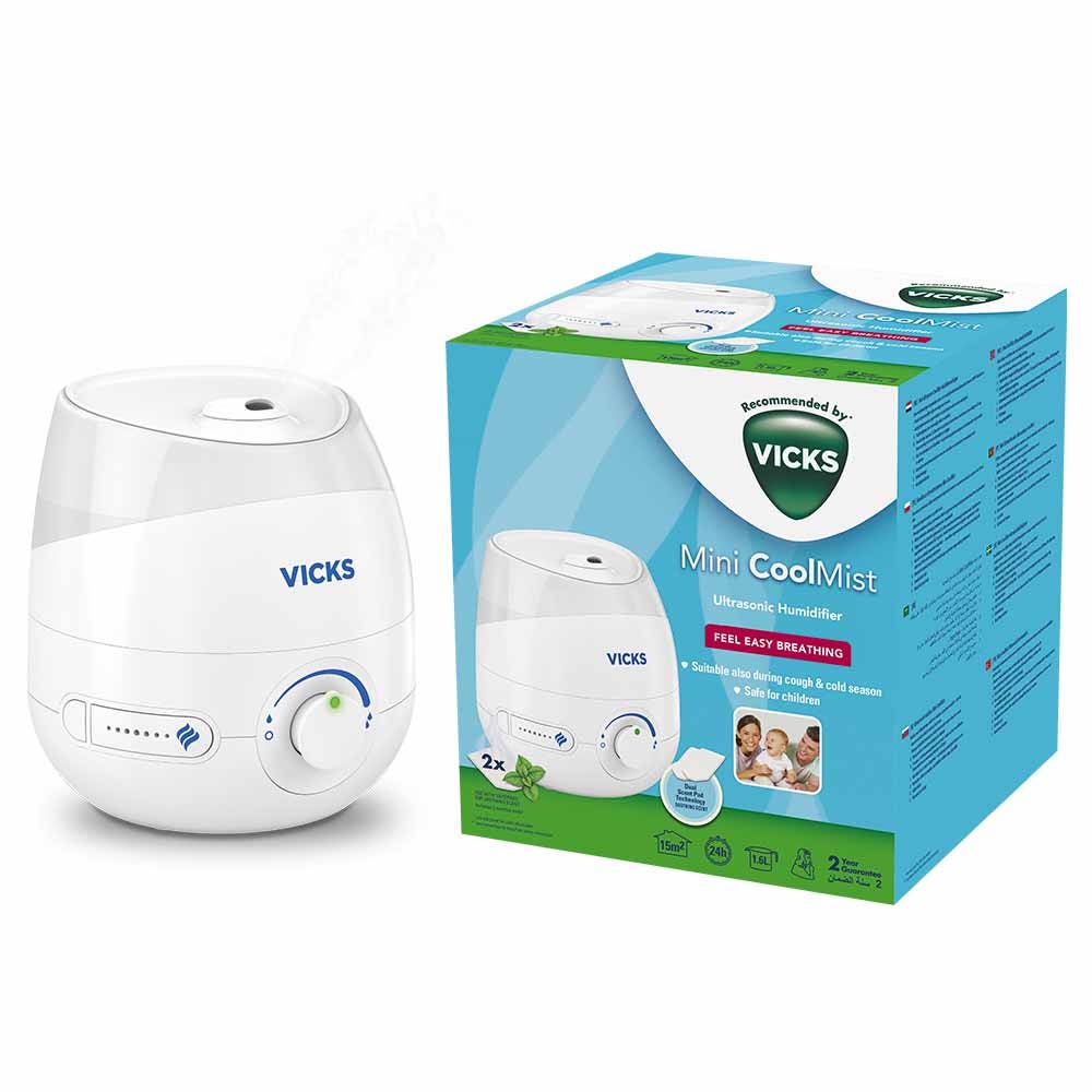 Vicks Umidificatore a ultrasuoni Cool Mist Mini