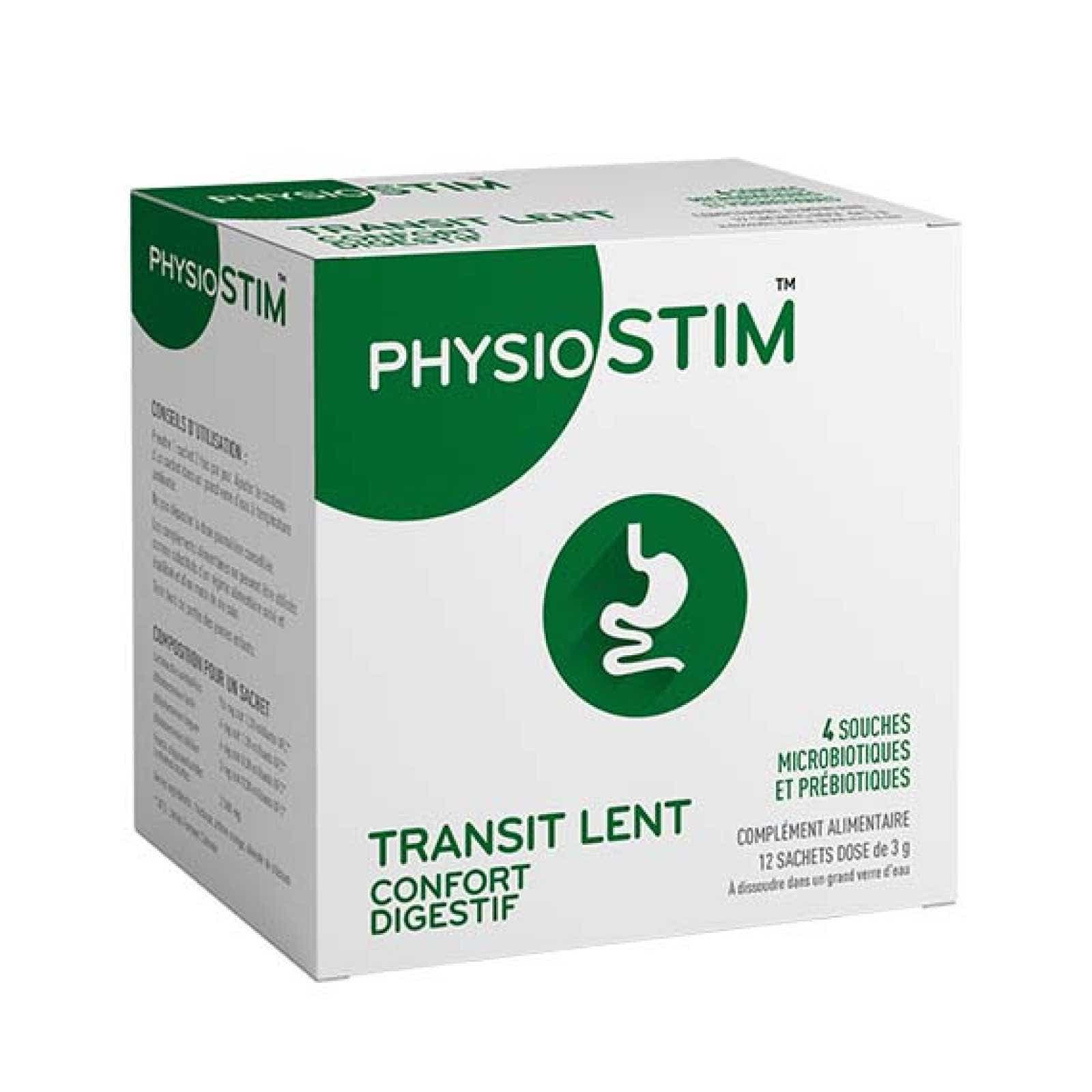 Laboratoire Immubio Physiostim Transit lento 12 bustine