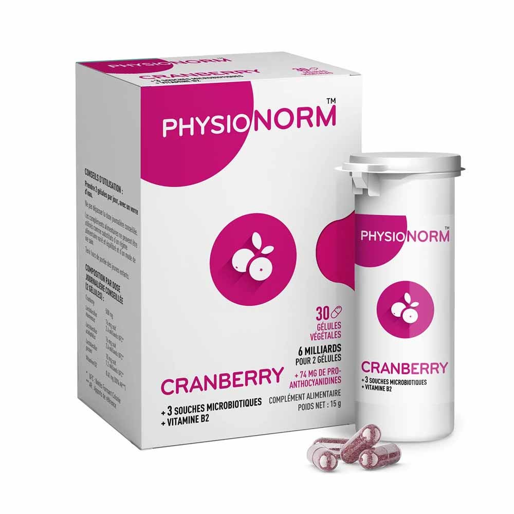 Laboratoire Immubio Physionorm Mirtillo rosso 30 capsule