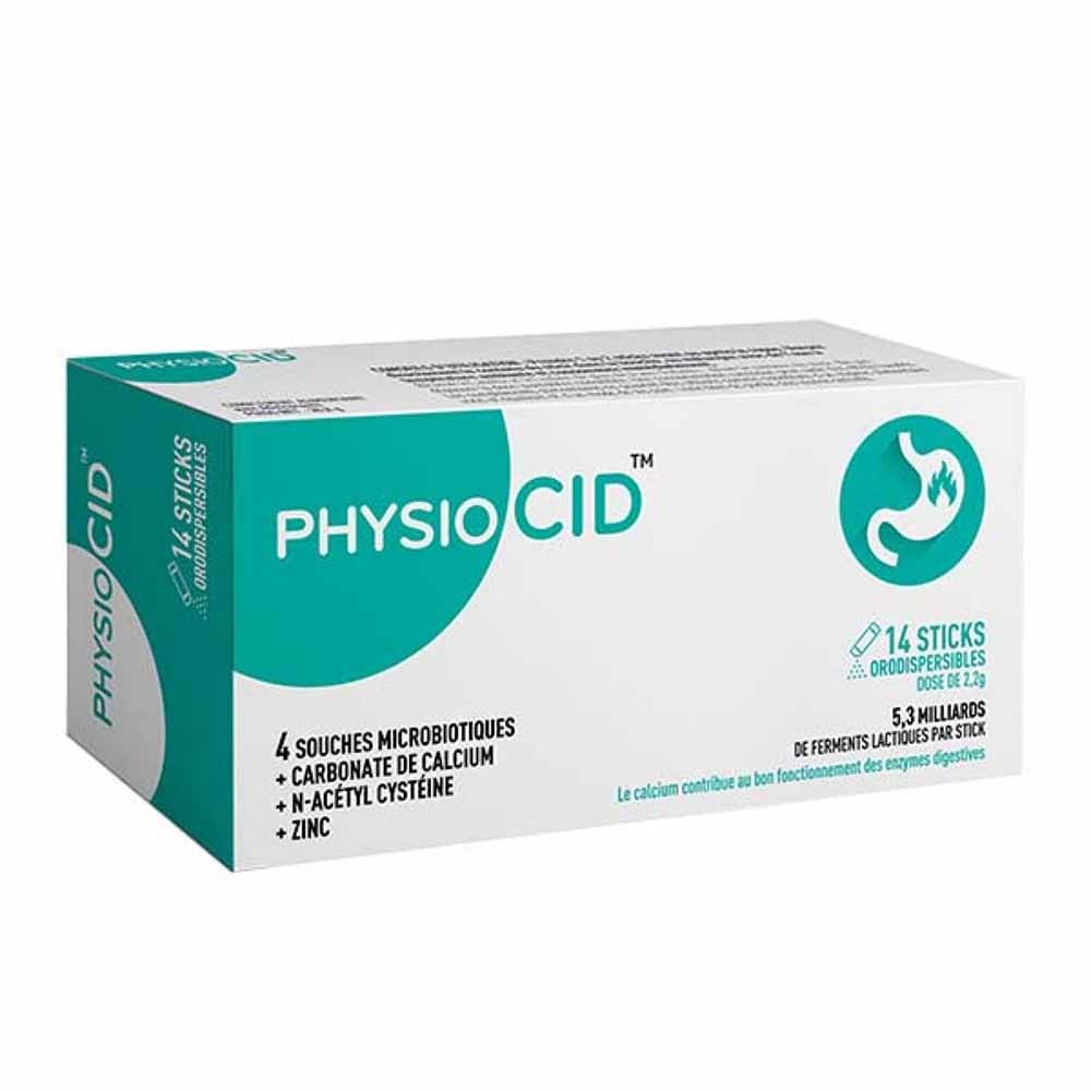 Laboratoire Immubio Physiocid 14 bustine