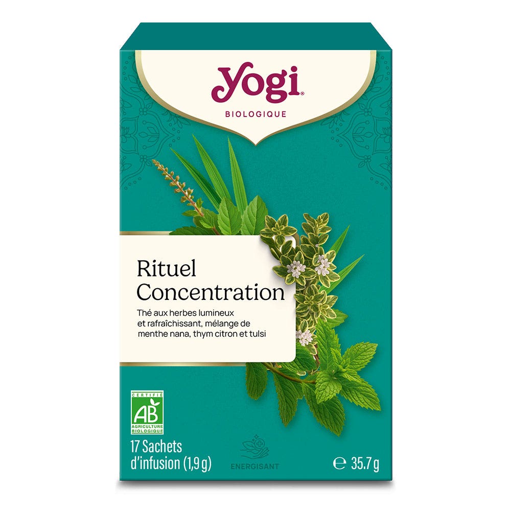Yogi Tea Menta concentrazione 17 bustine