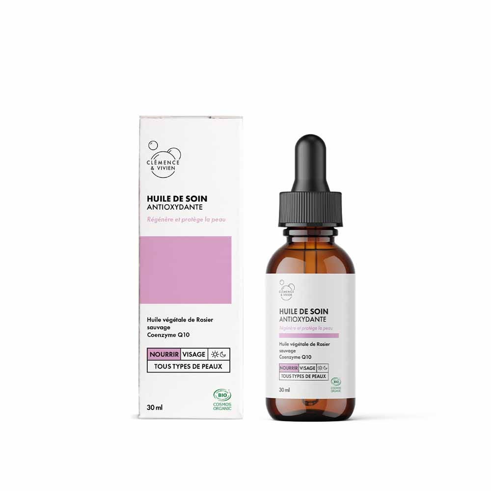 Clemence&Vivien Protecrice Regenerante Q10 Olio antiossidante per il trattamento della pelle 30ml