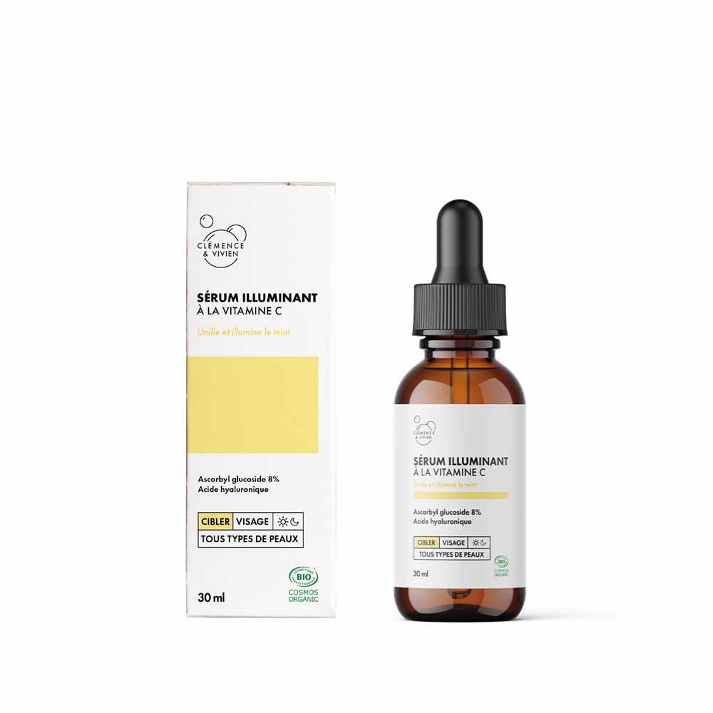 Clemence&Vivien Siero illuminante alla Vitamine C biologica 30ml