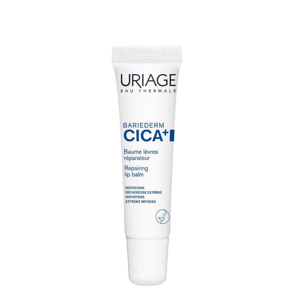 Uriage Bariéderm-Cica+ balsamo riparatore labbra 15 ml
