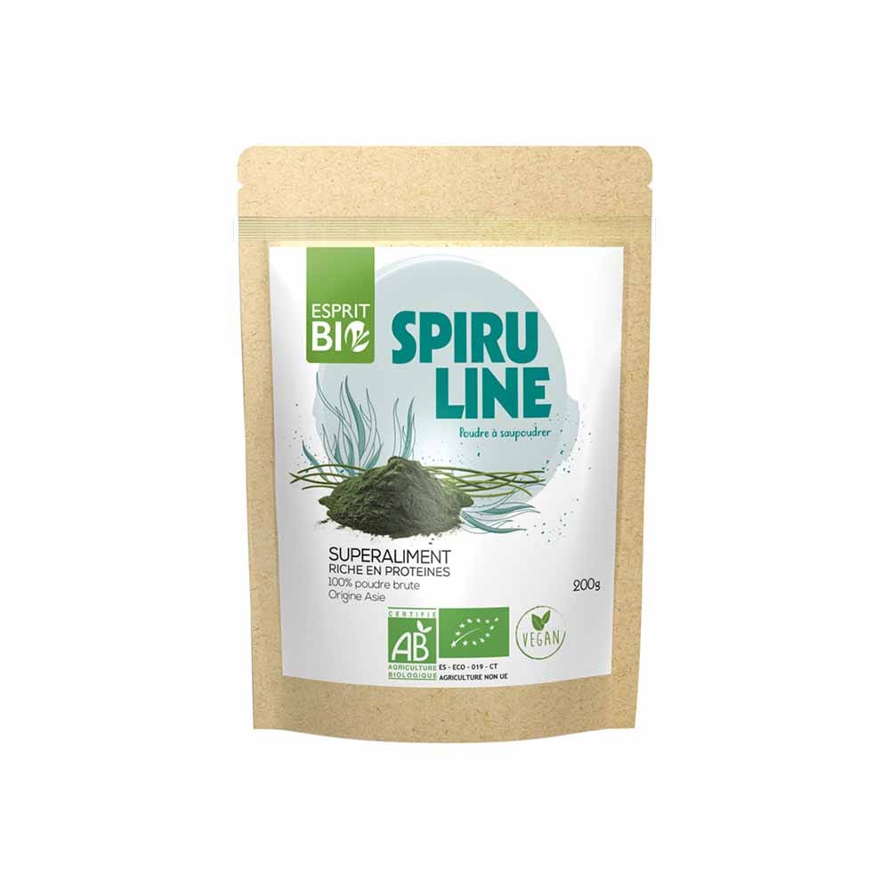 Esprit Bio Spirulina in polvere biologica Juvasante 200g