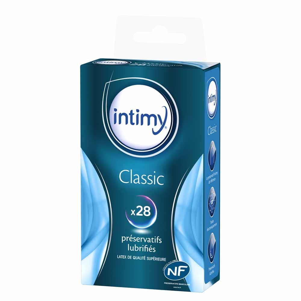 Intimy Classic Preservativi Lubrificanti x28
