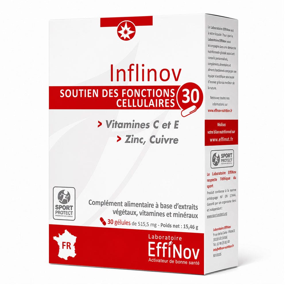 Effinov Nutrition Inflinov Supporto alle funzioni cellulari 30 capsule