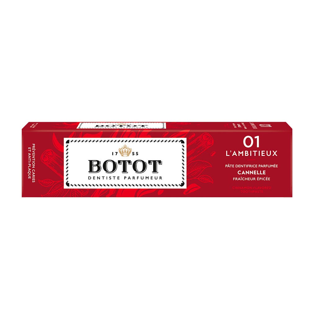 Botot Dentifricio agli estratti naturali di cannella 75 ml