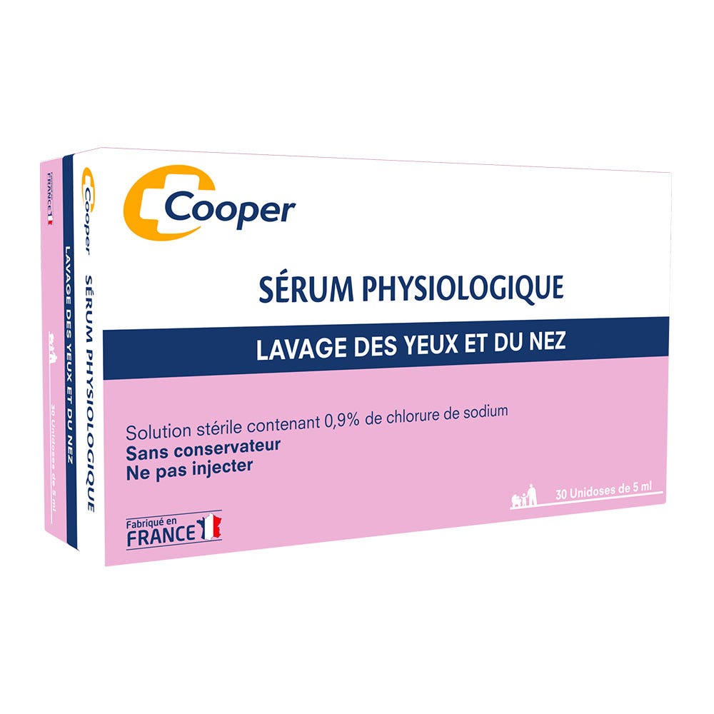 Cooper Siero fisiologico per occhi e naso 30 x 5 ml
