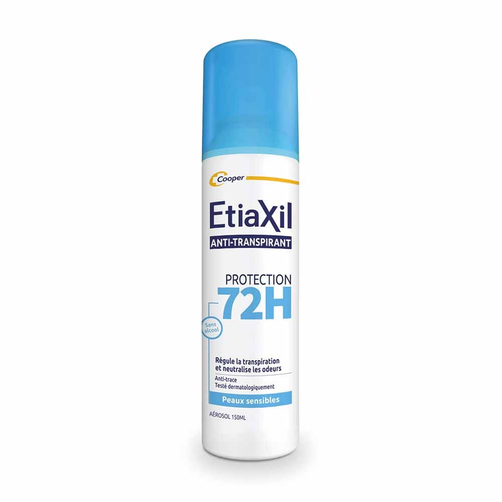 Etiaxil Anti-traspirante Deodorante spray protezione 72h per pelli sensibili 150 ml