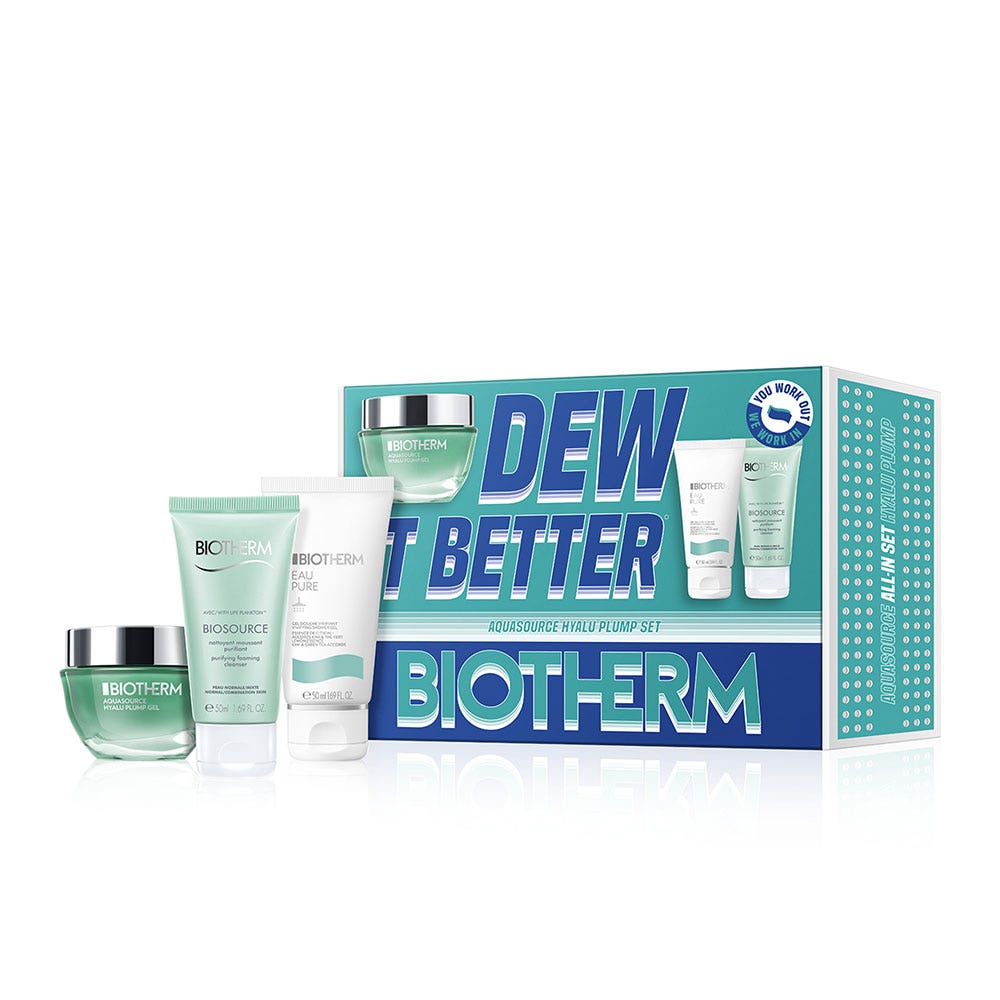 Biotherm Aquasource Hyalu Plump Gel Cofanetto idratazione e pelle normale a mista
