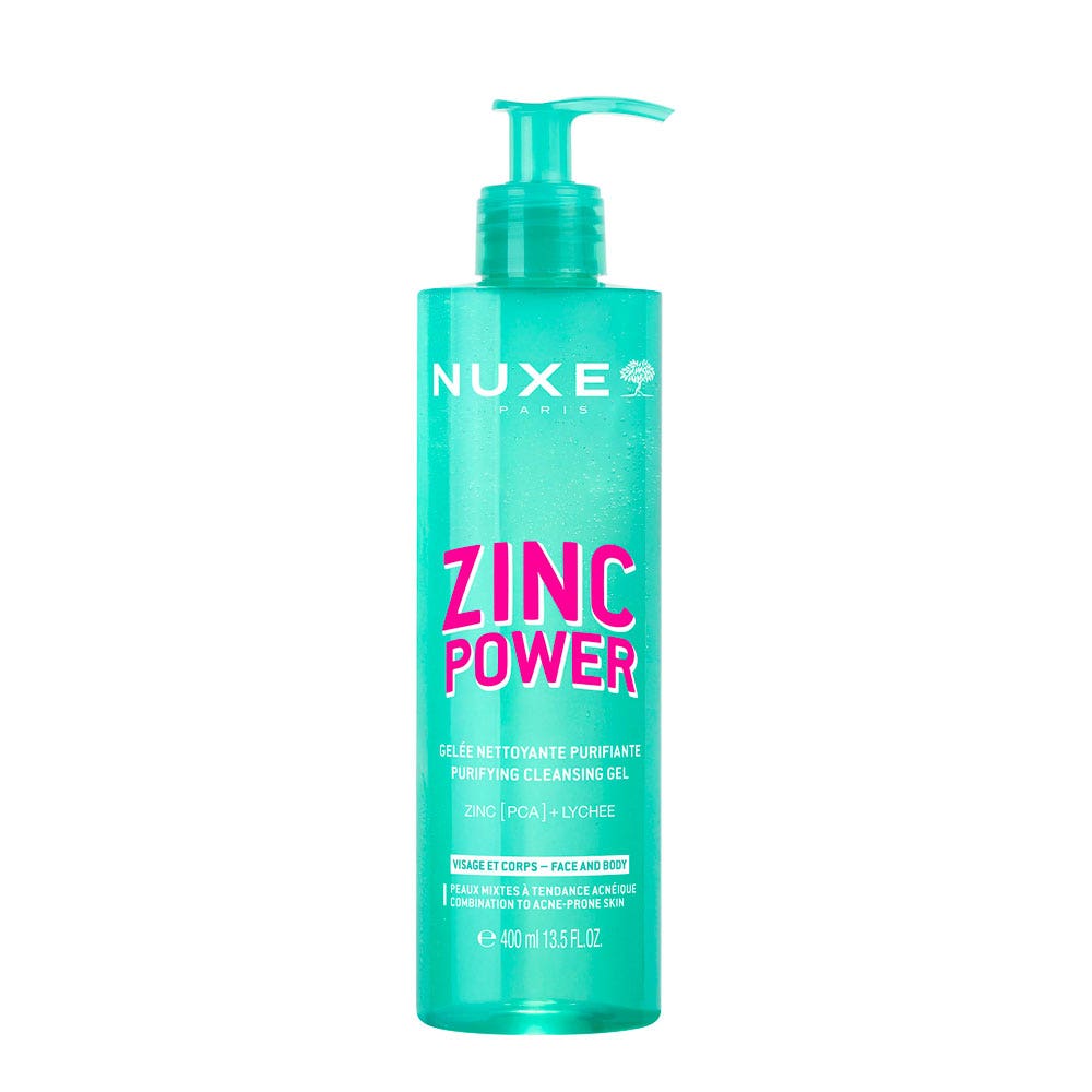 Nuxe Zinc Power Gel detergente purificante 400 ml