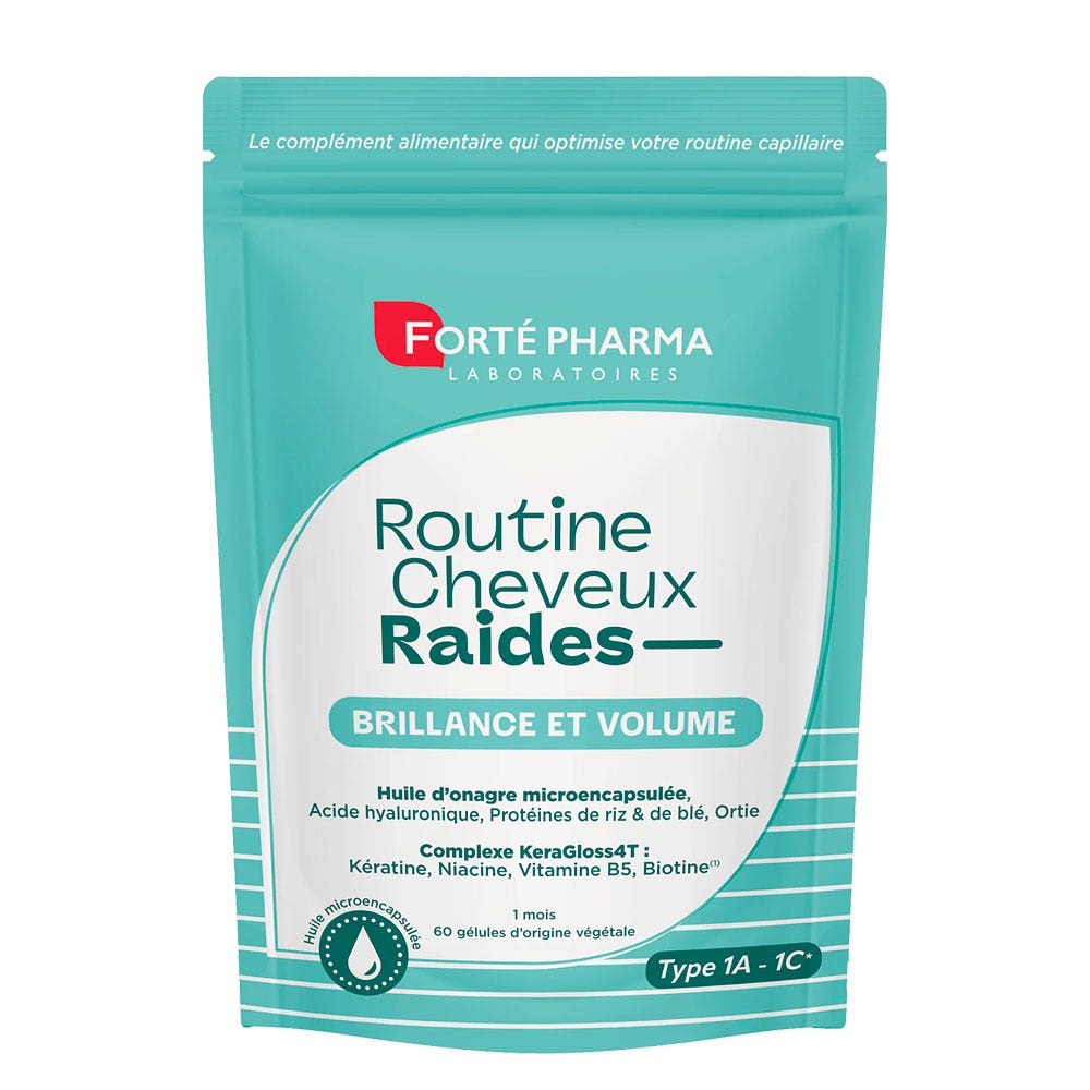 Forté Pharma Expert Routine capelli lisci 60 capsule