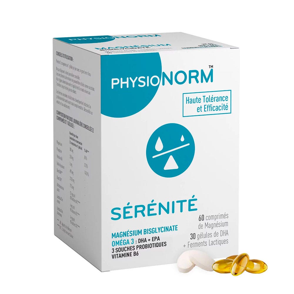 Laboratoire Immubio Physionorm serenità 60 compresse + 30 capsule