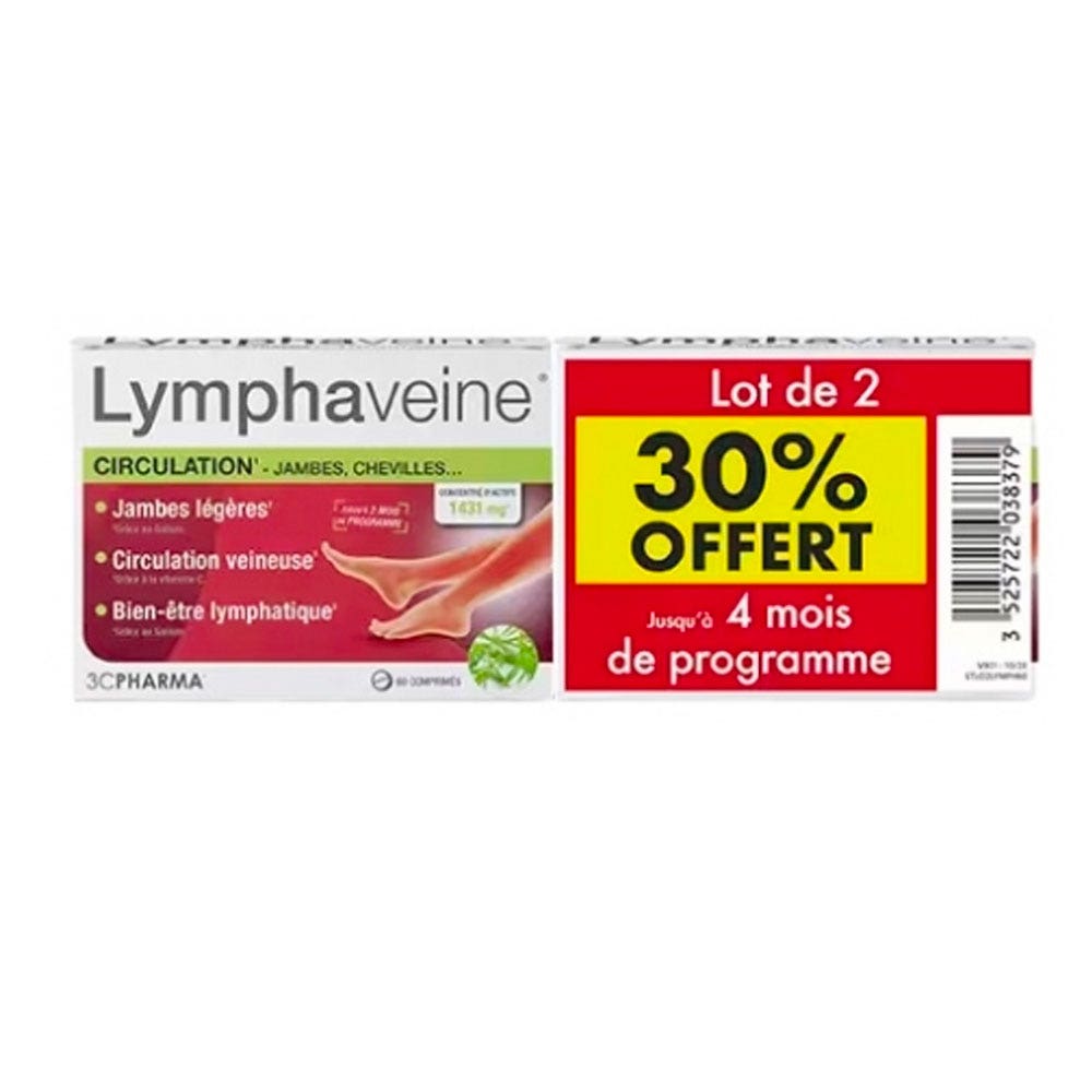 3C Pharma Lymphaveine 2x60 Compresse
