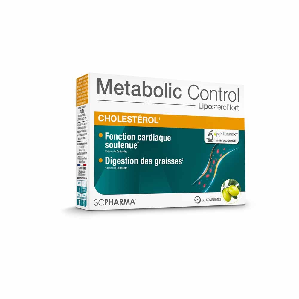 3C Pharma Metabolic Control Colesterolo 30 compresse