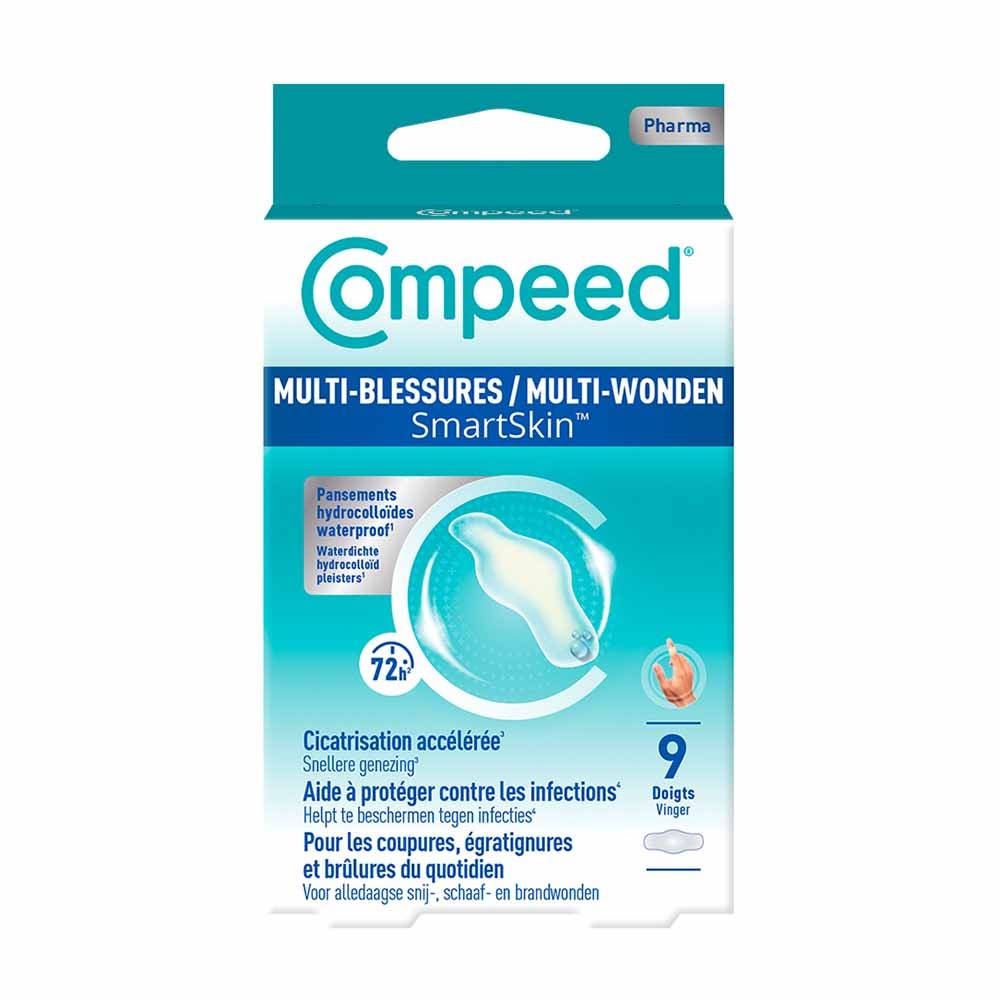 Compeed Cerotti Multi-ferite Smartskin Special Dito x 9