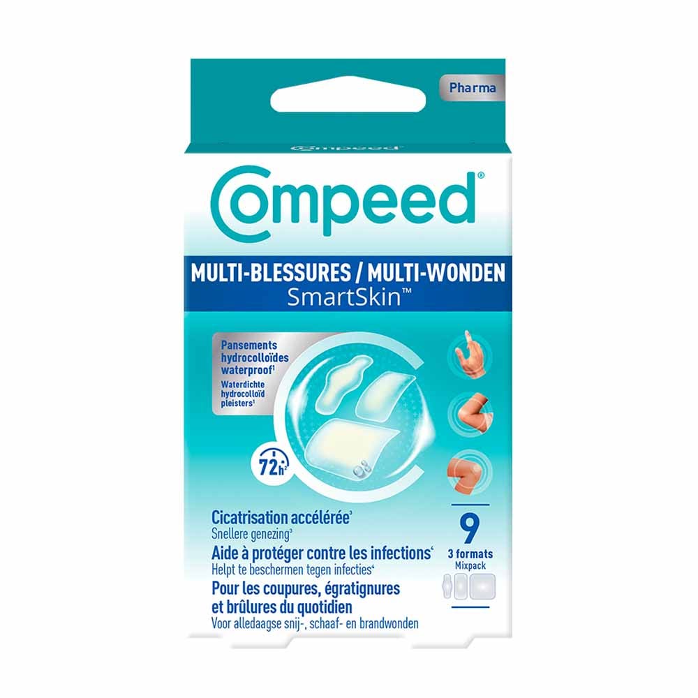 Compeed Cerotti Multi-Ferite Smartskin assortiti 9 x