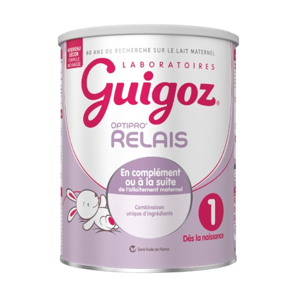 Guigoz Optipro Relais Latte in polvere 1 dalla nascita a 6 mesi 800 g
