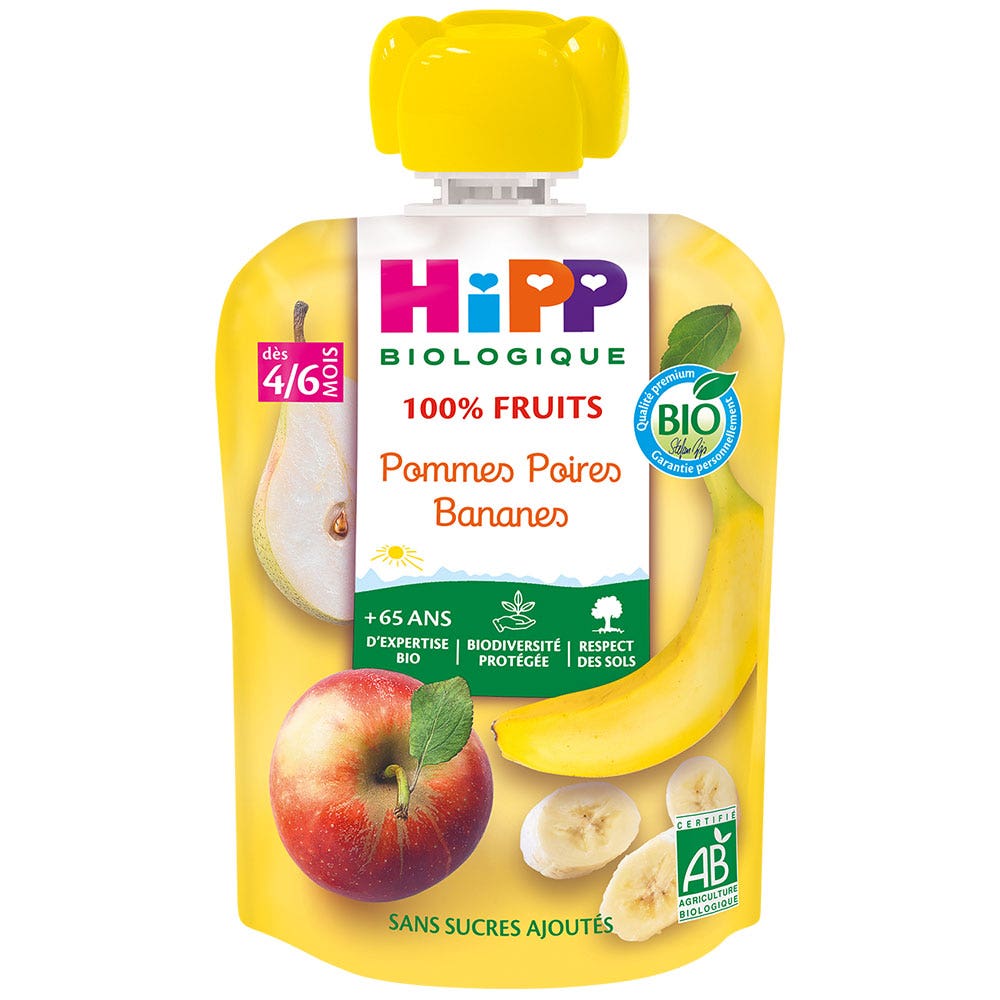 Hipp Zucche 100% Frutta da 4 a 6 mesi 90g