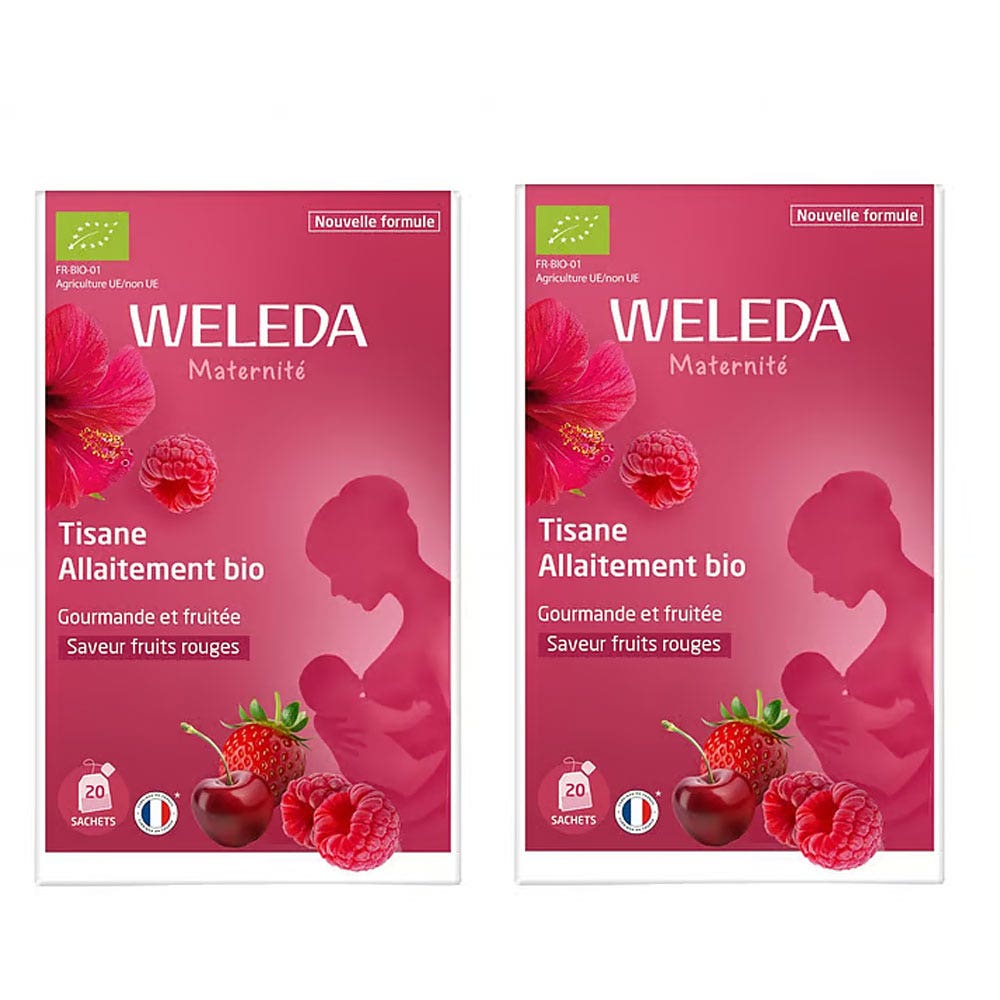 Weleda Mamma Tisana allattamento frutti rossi 2x20 Bustine