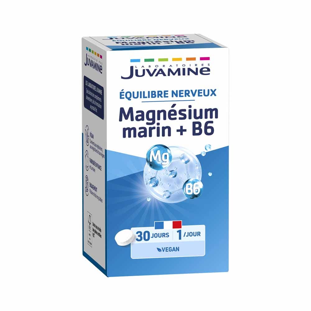 Juvamine Magnesio Marina Vitamina B6 30 Compresse