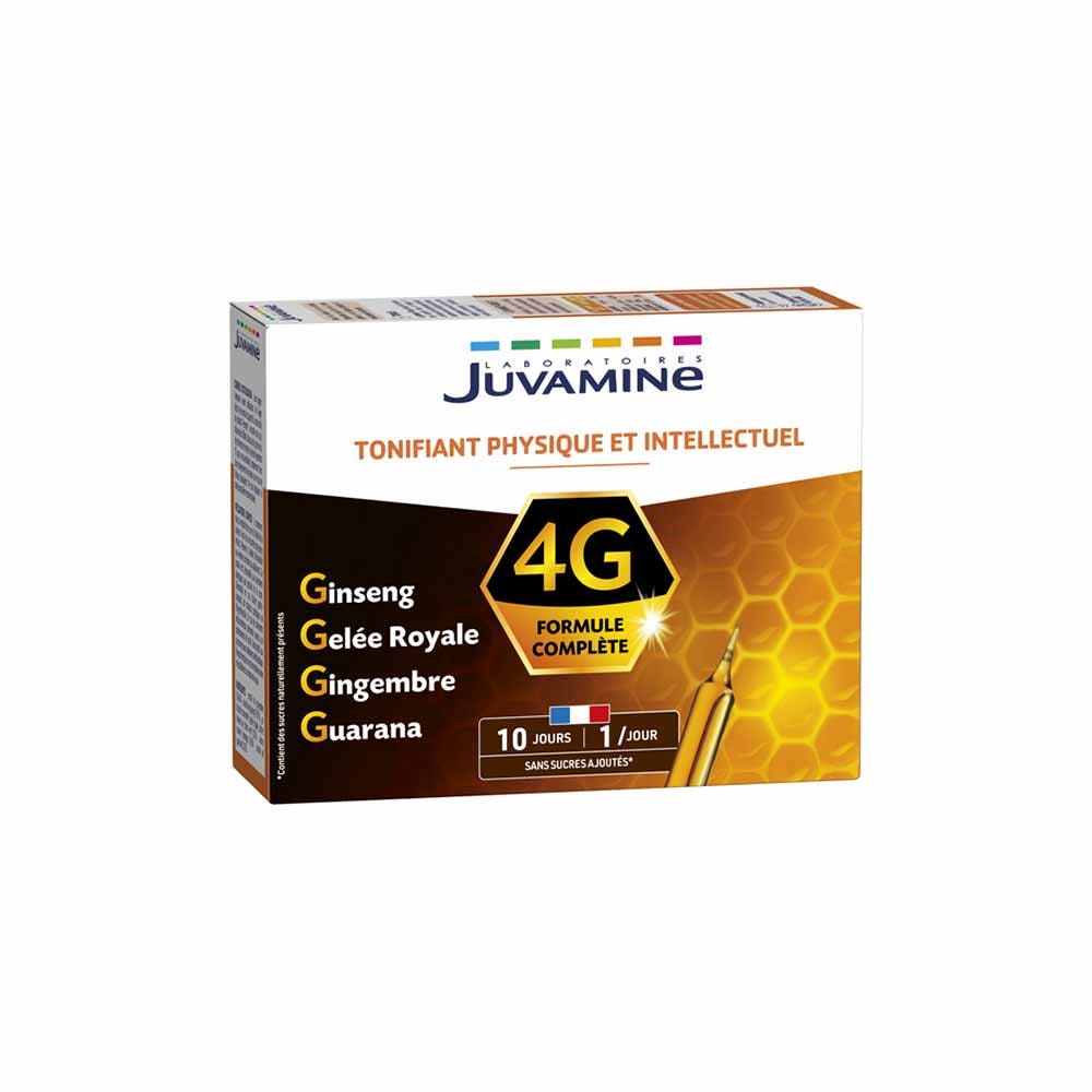 Juvamine Tonisante fisico e mentale 4G x10 lampadine