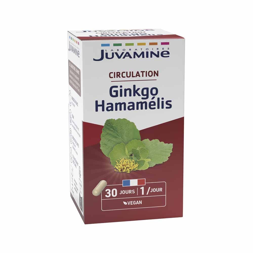Juvamine Ginkgo hamamelis circolazione 30 capsule