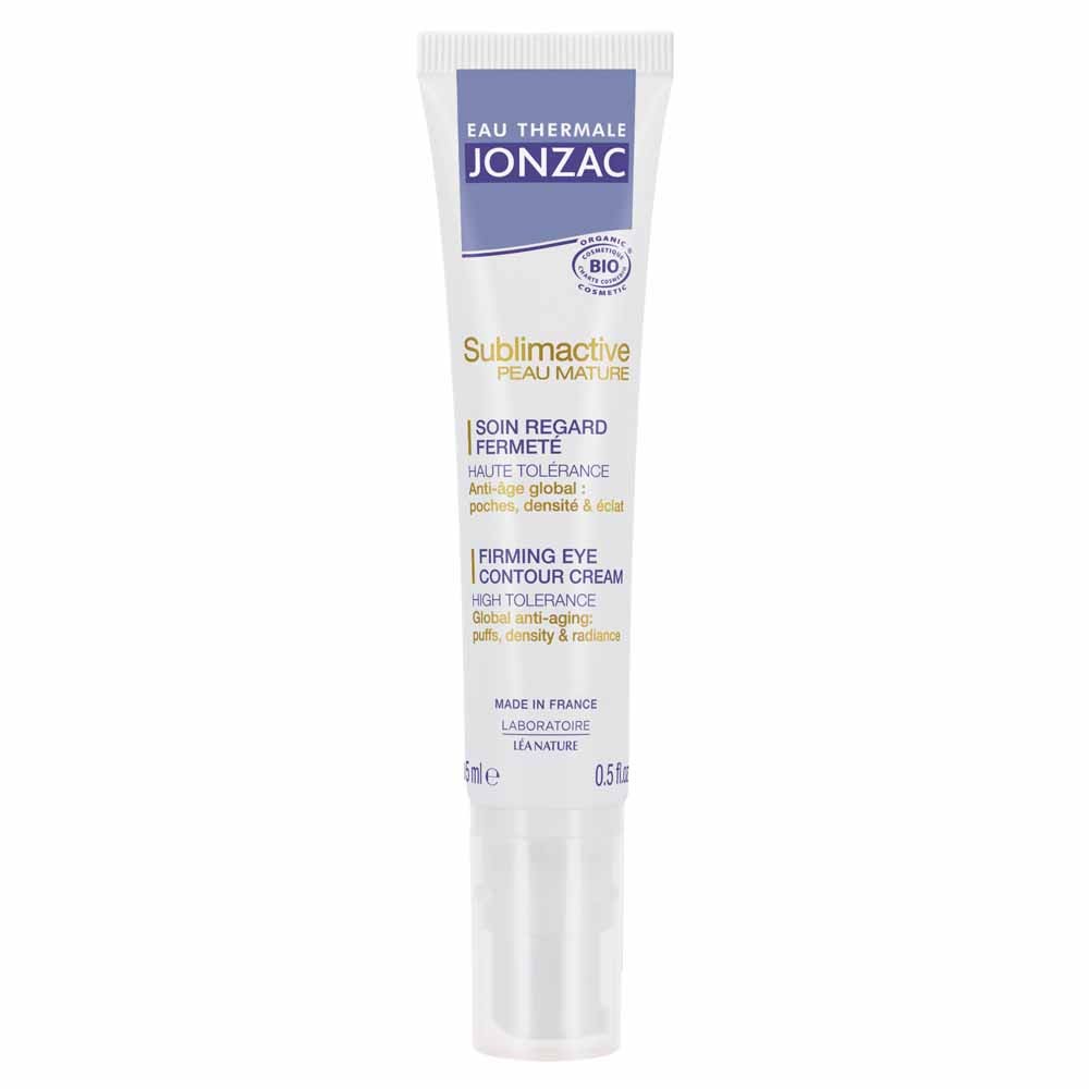 Eau thermale Jonzac Sublimactive pelle matura Trattamento contorno occhi luminosità e compattezza 15 ml